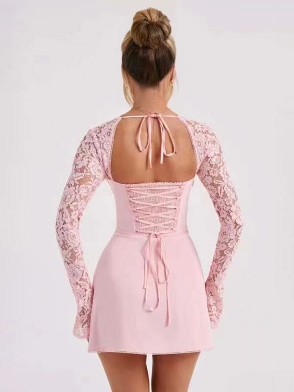 The Vivienne Lace Mini Dress