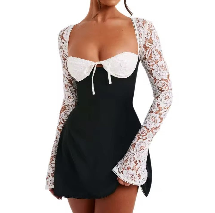 The Vivienne Lace Mini Dress
