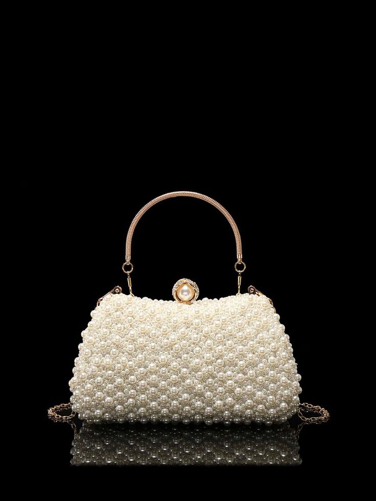 White Pearl Purse